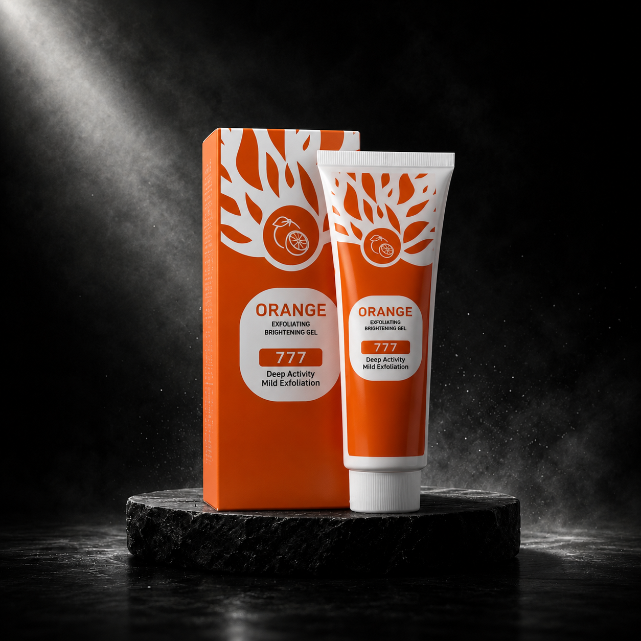 Orange exfoliante